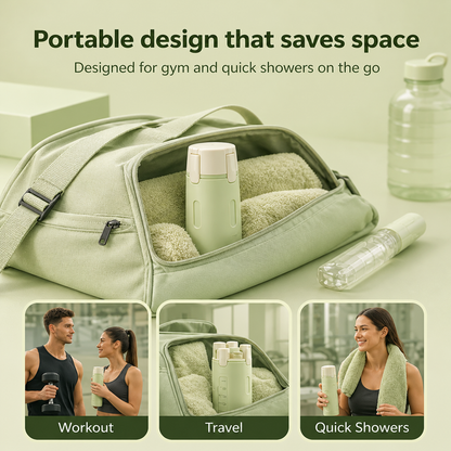 4-in-1 Travel Dispenser Bottle Set
